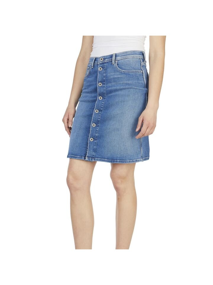 Юбка до колена Pepe Jeans Rock, цвет Denim 
Юбка до колена Pepe Jeans Rock, цвет Denim