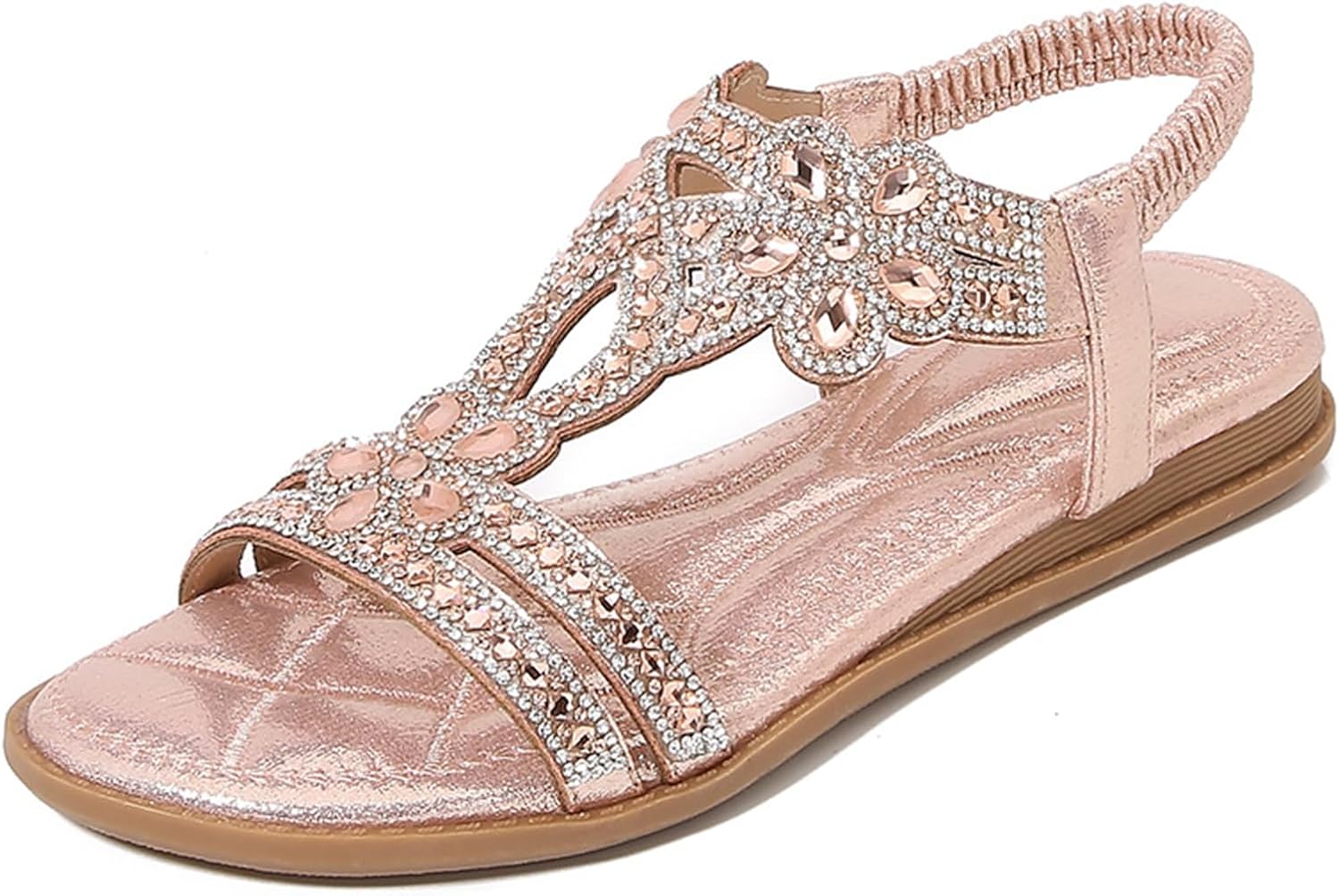 Летние босоножки для женщин, удобные с ремешком T, на плоской подошве, повседневные сандалии для прогулок, нарядные блестящие вьетнамки с ремешками, обувь для отпуска Generic, розовый
Летние босоножки для женщин, удобные с ремешком T, на плоской подошве, повседневные сандалии для прогулок, нарядные блестящие вьетнамки с ремешками, обувь для отпуска Generic, розовый