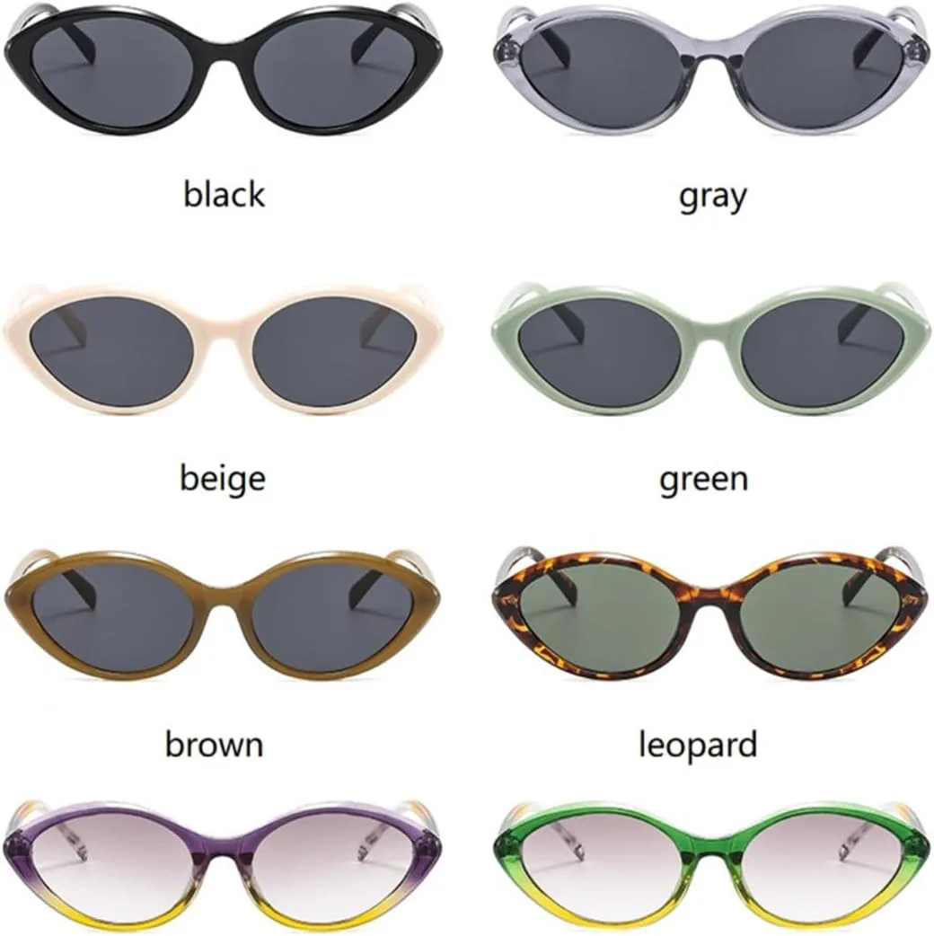 Солнцезащитные очки для мужчин и женщин - защита UV400 - овальная оправа, линзы конфетных цветов, для занятий спортом на открытом воздухе и вождения DSVIGF, Green
Солнцезащитные очки для мужчин и женщин - защита UV400 - овальная оправа, линзы конфетных цветов, для занятий спортом на открытом воздухе и вождения DSVIGF, Green
