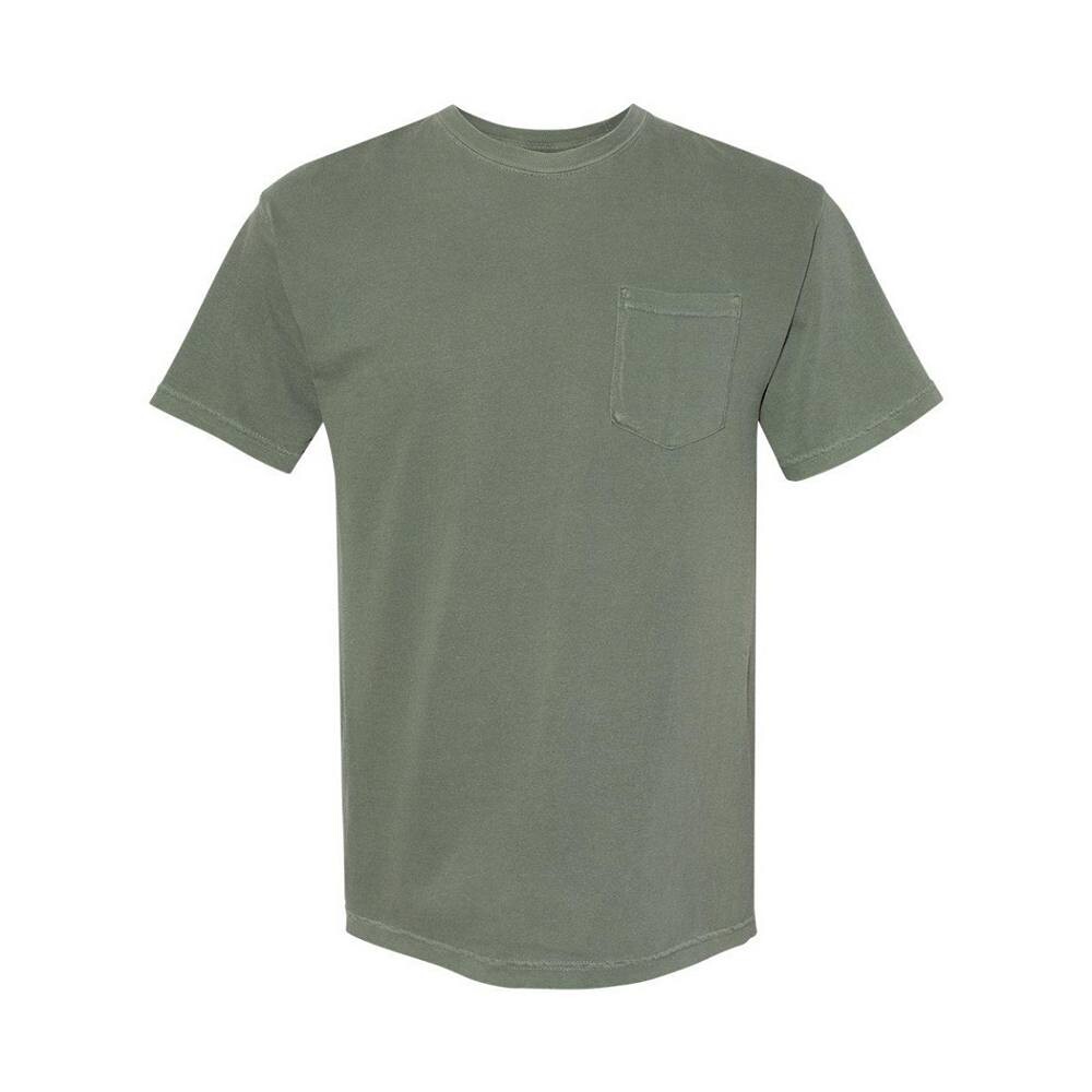 Плотная футболка с карманами Comfort Colors, окрашенная в готовом виде, цвет Moss
Плотная футболка с карманами Comfort Colors, окрашенная в готовом виде, цвет Moss