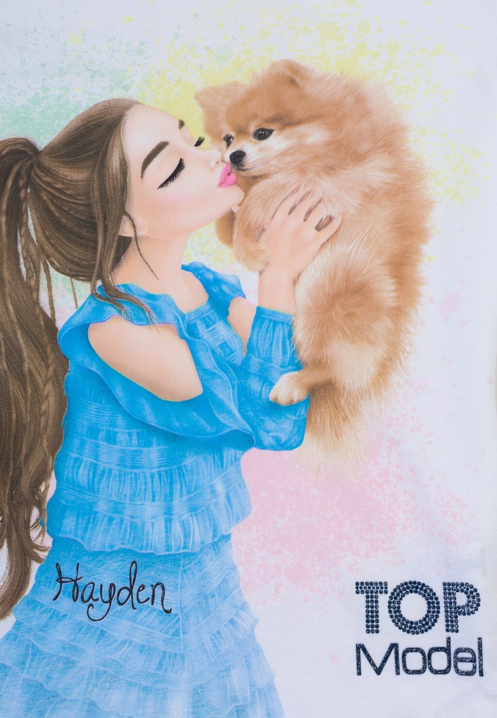 Футболка с принтом TOP Model, белый
Футболка с принтом TOP Model, белый