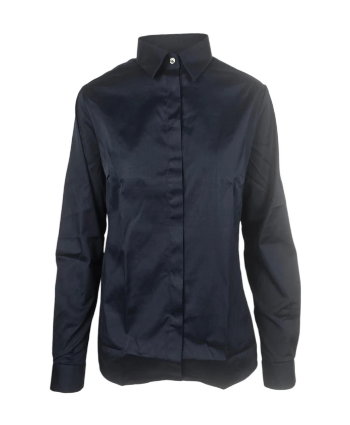 Синяя хлопковая рубашка с длинными рукавами Fay, синий
Синяя хлопковая рубашка с длинными рукавами Fay, синий