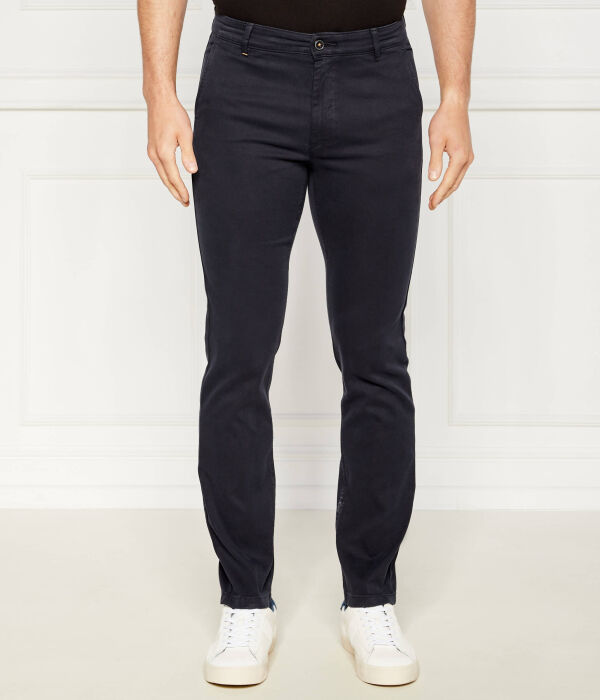 Брюки чинос Slim fit Boss Orange, синий 
Брюки чинос Slim fit Boss Orange, синий
