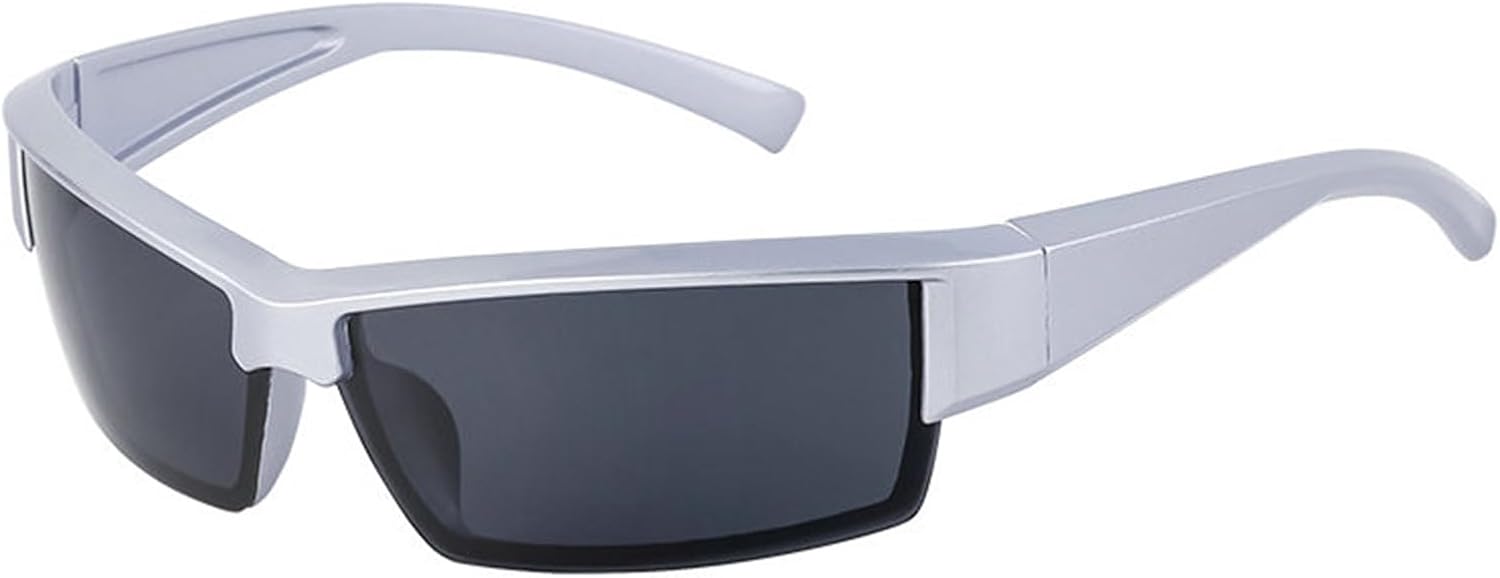 Солнцезащитные очки-щитки Helena Wrap Around Fashion Shield в футуристическом стиле для мужчин и женщин. Модные прямоугольные солнцезащитные очки серебристого цвета, Silver Gray
Солнцезащитные очки-щитки Helena Wrap Around Fashion Shield в футуристическом стиле для мужчин и женщин. Модные прямоугольные солнцезащитные очки серебристого цвета, Silver Gray