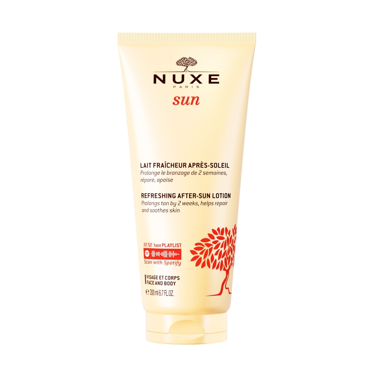 Средство после загара sun after-sun milk Nuxe, объем 200 мл
Средство после загара sun after-sun milk Nuxe, объем 200 мл