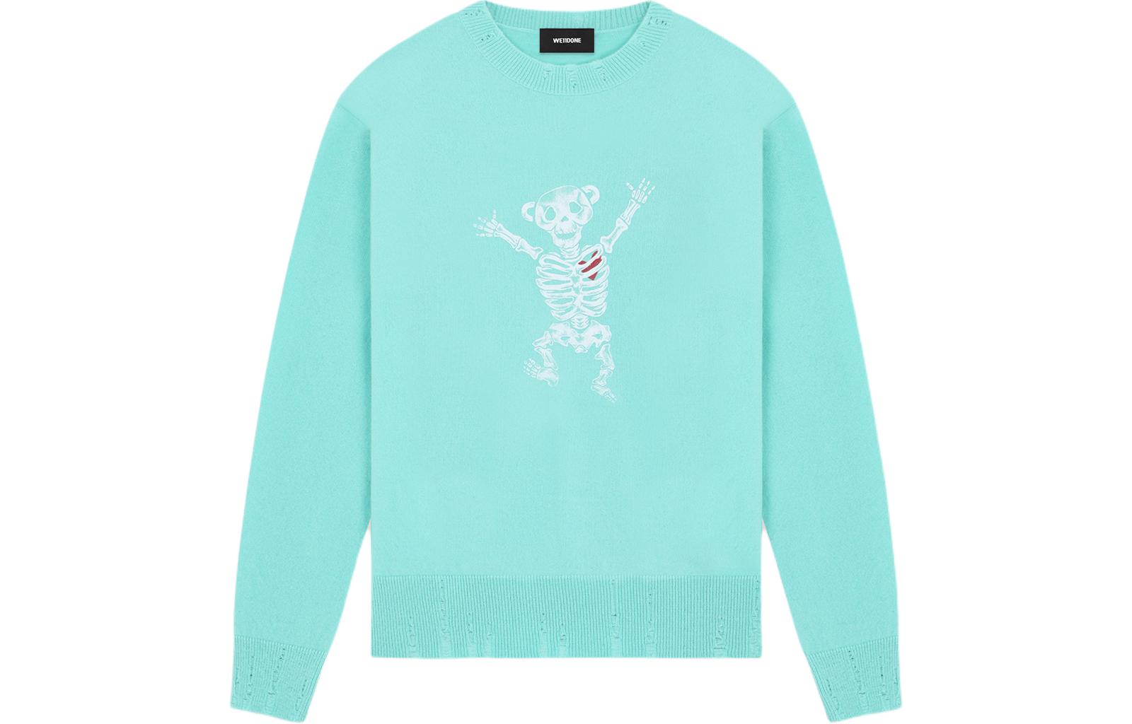 Свитер унисекс SS24 мятный WE11DONE
Свитер унисекс SS24 мятный WE11DONE