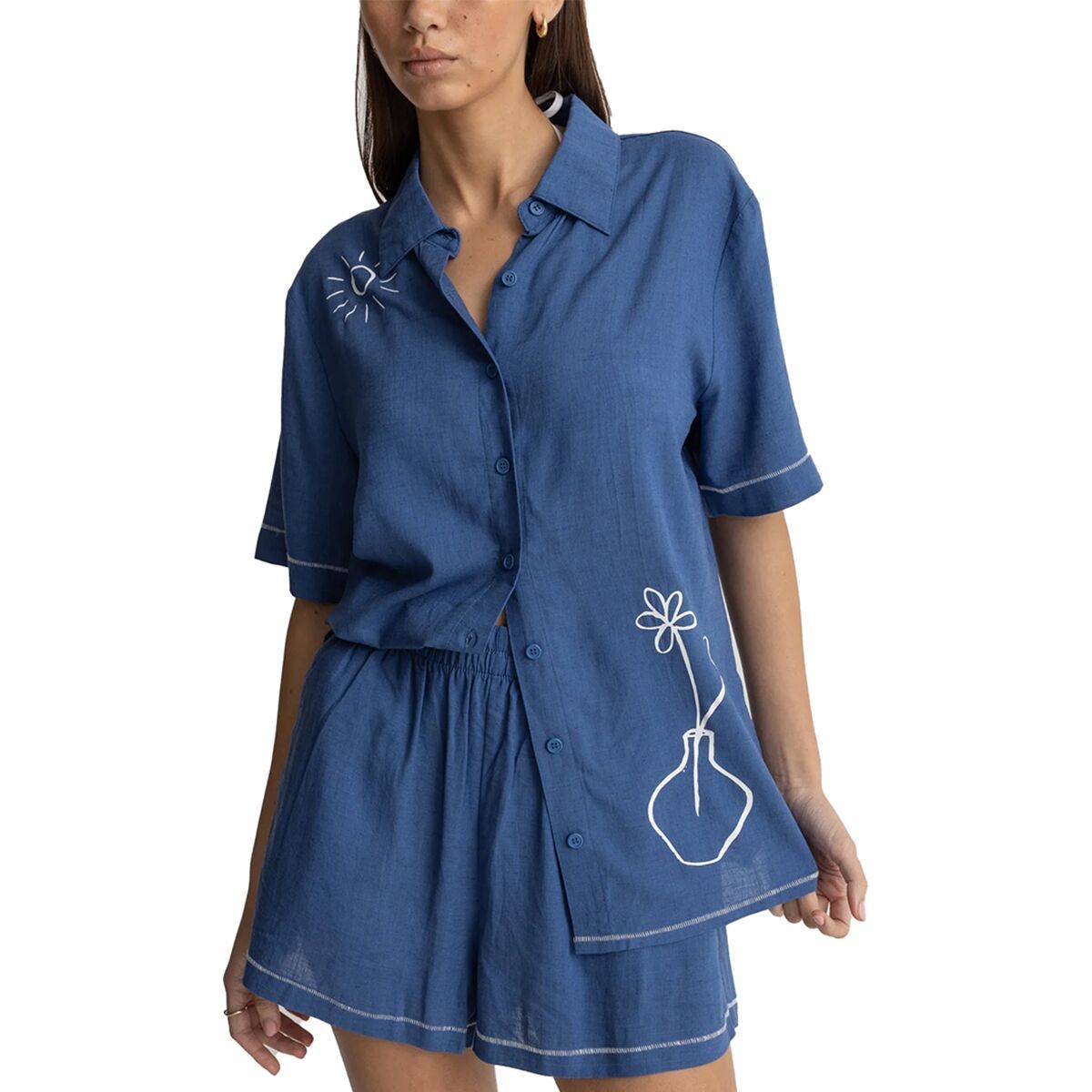 Бобби рубашка Rhythm, синий
Бобби рубашка Rhythm, синий