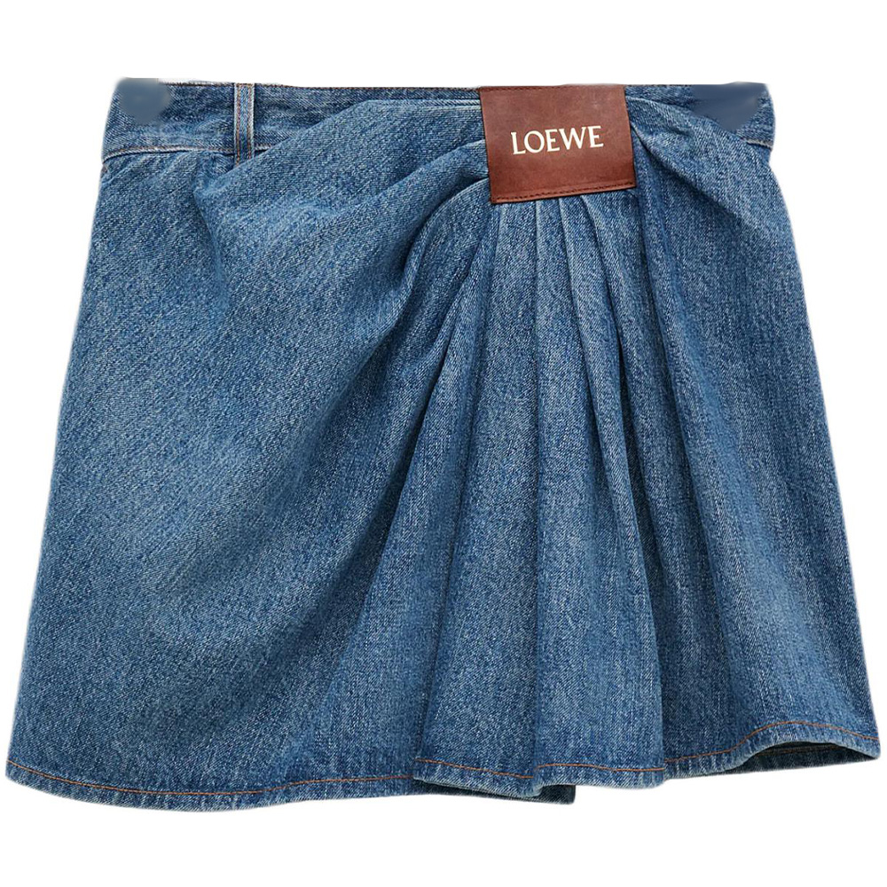 LOEWE Драпированная юбка 'Indigo Blue'
LOEWE Драпированная юбка 'Indigo Blue'