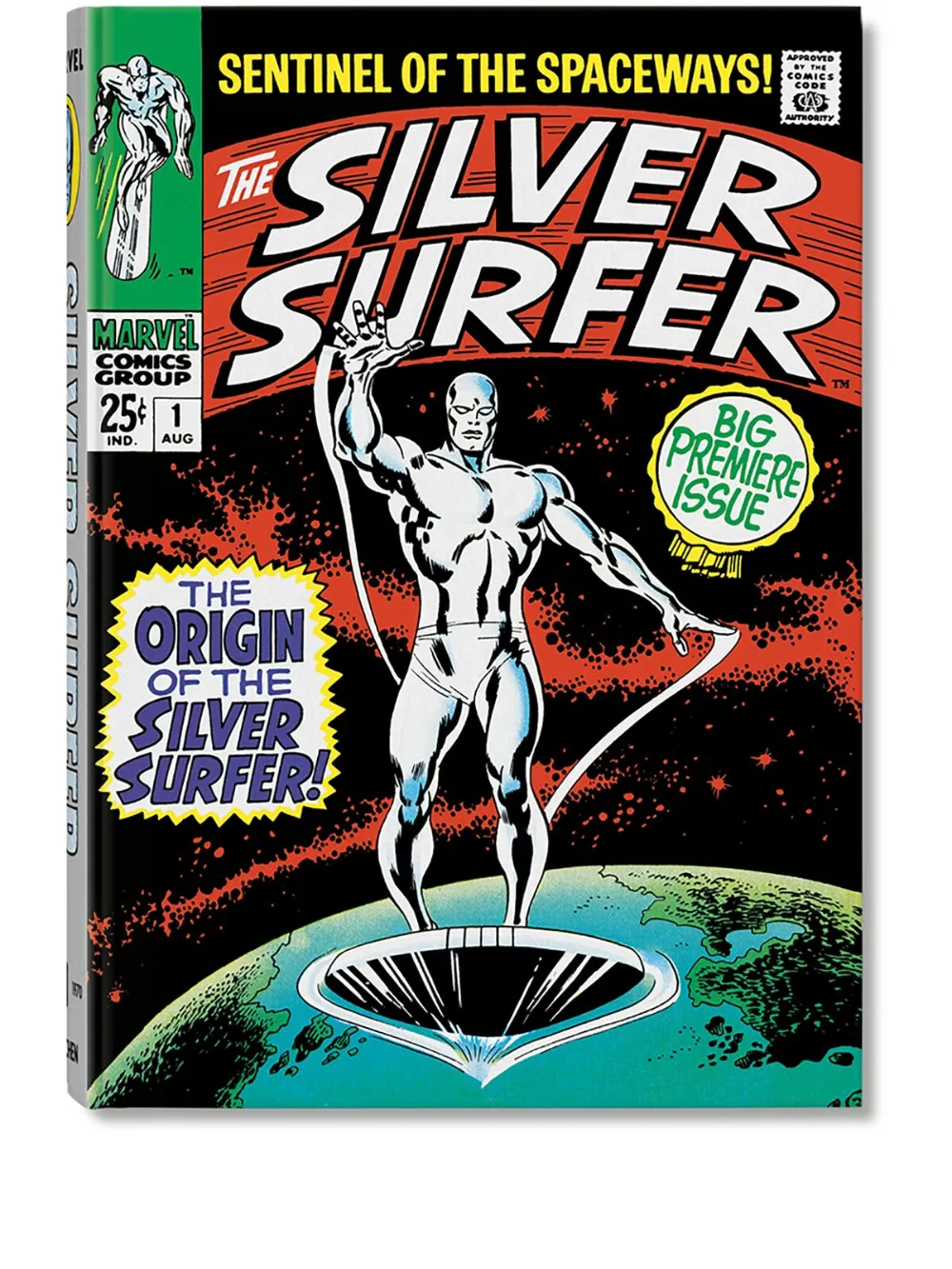 Книга Marvel Comics Library. Silver Surfer. Vol. 1. 1968-1970 Taschen, черный
Книга Marvel Comics Library. Silver Surfer. Vol. 1. 1968-1970 Taschen, черный