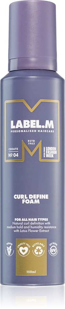 Мусс для вьющихся волос Label.M, 150 мл
Мусс для вьющихся волос Label.M, 150 мл