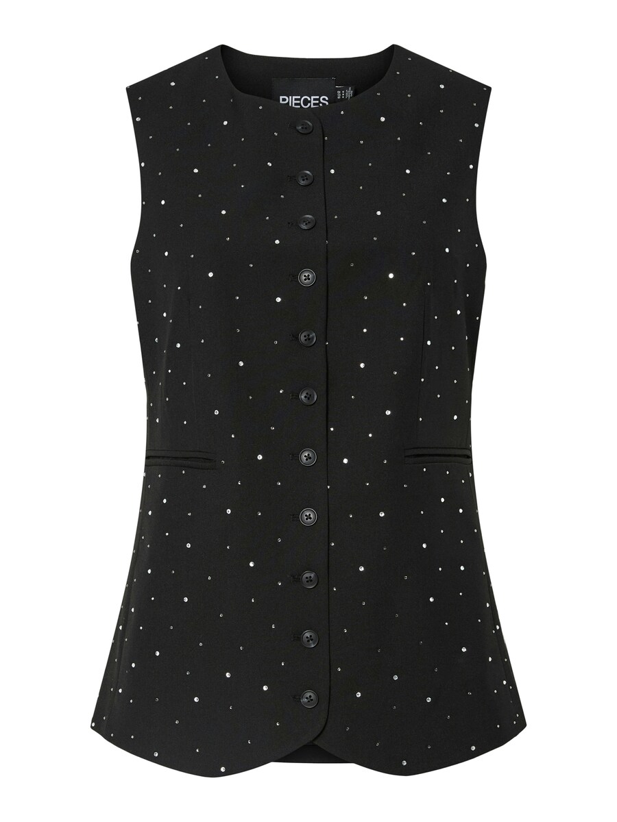 Костюмный жилет PIECES, черный
Костюмный жилет PIECES, черный