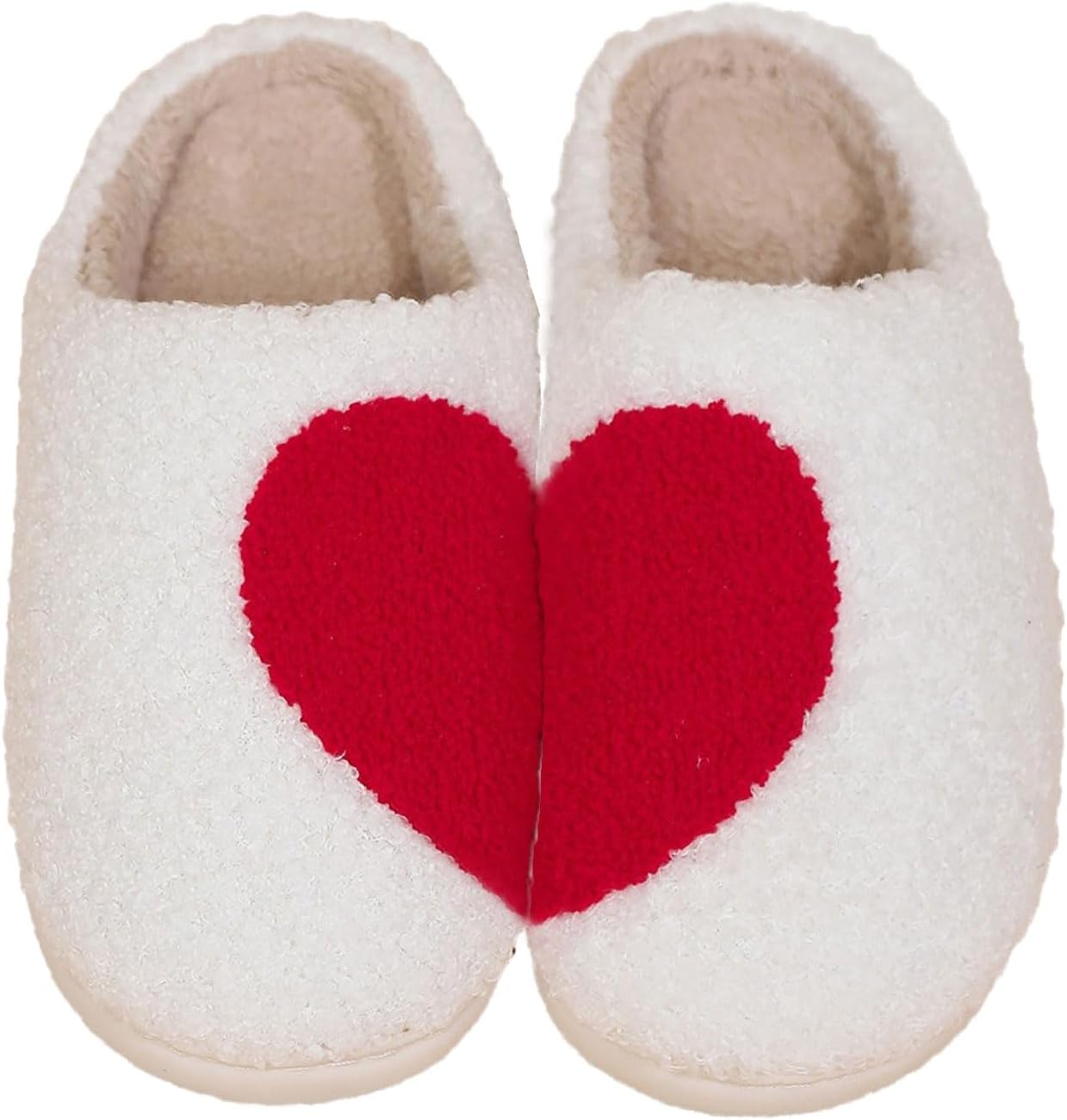 Тапочки Titype Valentine для женщин и мужчин с сердечками, пушистые домашние тапочки, теплые зимние тапочки для дома, для улицы и помещений, Half Heart
Тапочки Titype Valentine для женщин и мужчин с сердечками, пушистые домашние тапочки, теплые зимние тапочки для дома, для улицы и помещений, Half Heart