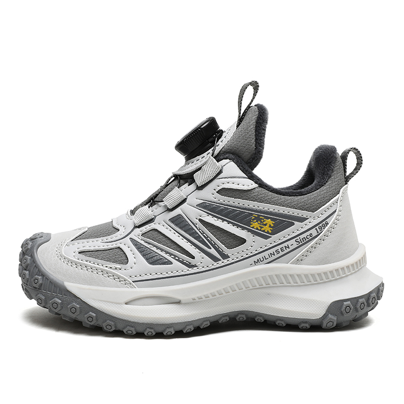 Кроссовки для бега для детей, противоскользящие, устойчивые к истиранию, легкие, с амортизацией Mulinsen, серый
Кроссовки для бега для детей, противоскользящие, устойчивые к истиранию, легкие, с амортизацией Mulinsen, серый