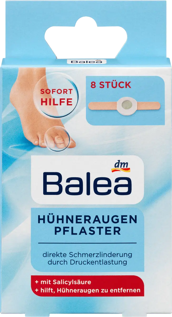 Мозольные пластыри 8 шт. Balea
Мозольные пластыри 8 шт. Balea