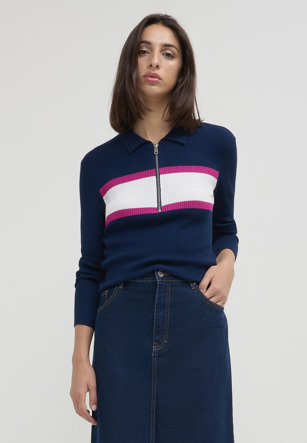 Топ с длинными рукавами ZIP Calliope, синий
Топ с длинными рукавами ZIP Calliope, синий