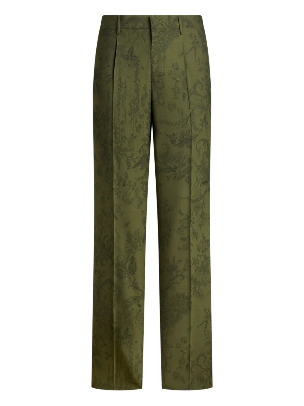 Жаккардовые брюки Etro, зеленый
Жаккардовые брюки Etro, зеленый