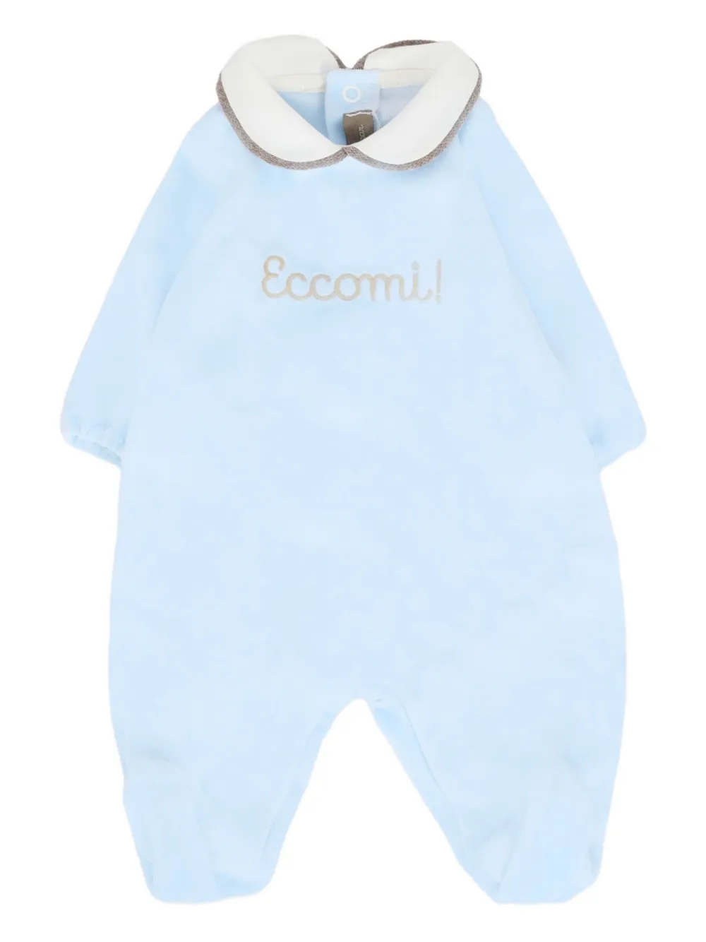 Детский комбинезон с декорированным воротником Little Bear, синий
Детский комбинезон с декорированным воротником Little Bear, синий