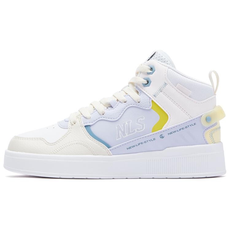 Кеды, скейтборд обувь женская высокая белый/фиолетовый Qiaodan
Кеды, скейтборд обувь женская высокая белый/фиолетовый Qiaodan