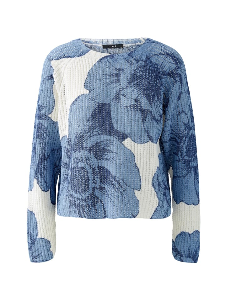 Пуловер Oui, цвет blue white
Пуловер Oui, цвет blue white