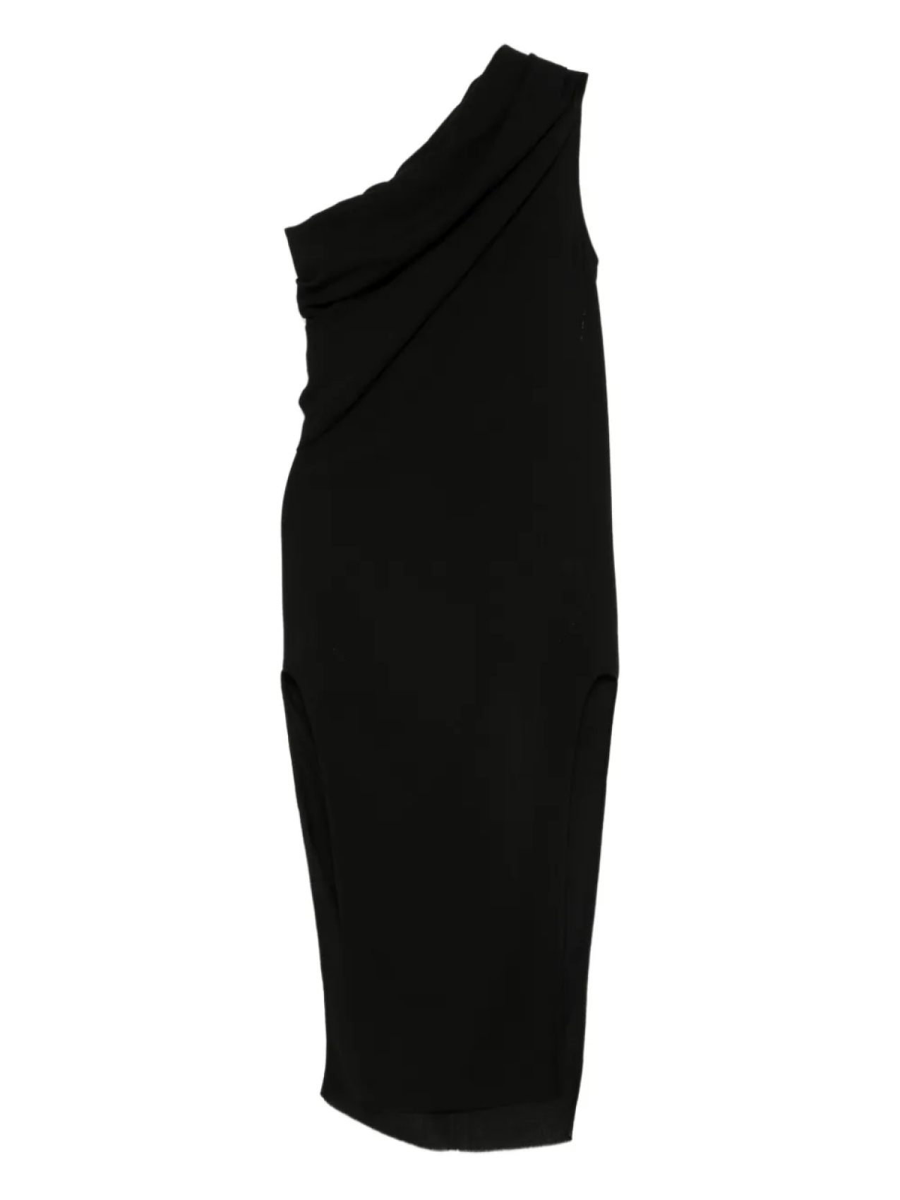 Платье миди на одно плечо с драпировкой от Rick Owens, черный
Платье миди на одно плечо с драпировкой от Rick Owens, черный