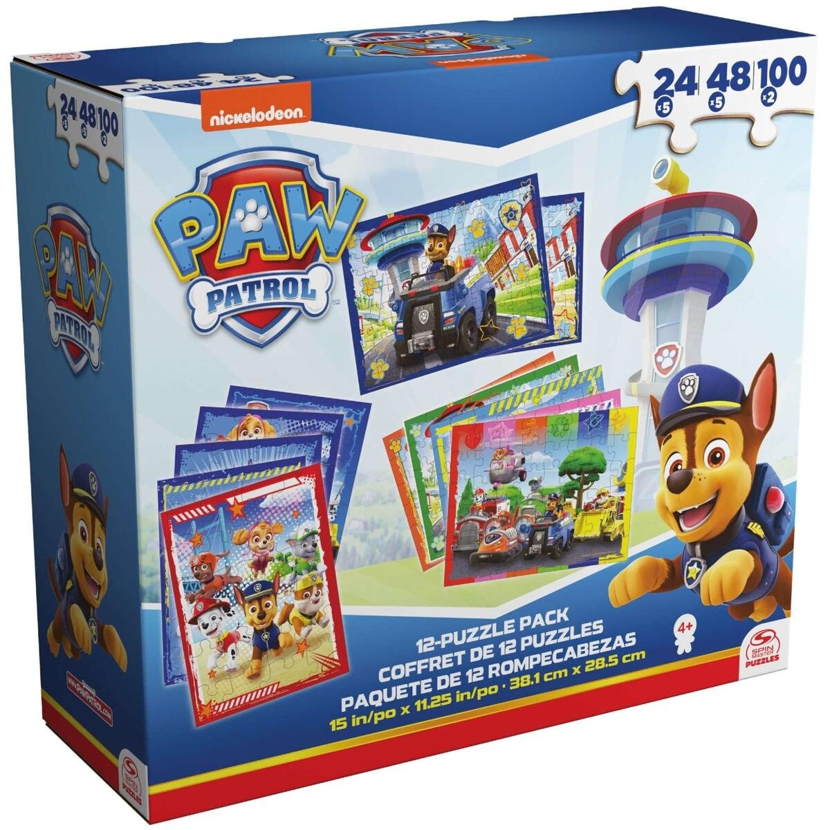 Пазл Paw Patrol 12в1 Набор из 12 пазлов Spin Master
Пазл Paw Patrol 12в1 Набор из 12 пазлов Spin Master