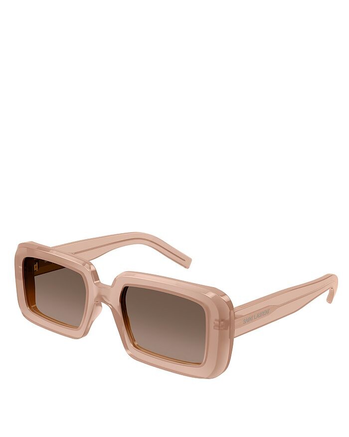 Saint Laurent Sunrise Fashion Icons прямоугольные солнцезащитные очки, 52 мм, розовый
Saint Laurent Sunrise Fashion Icons прямоугольные солнцезащитные очки, 52 мм, розовый