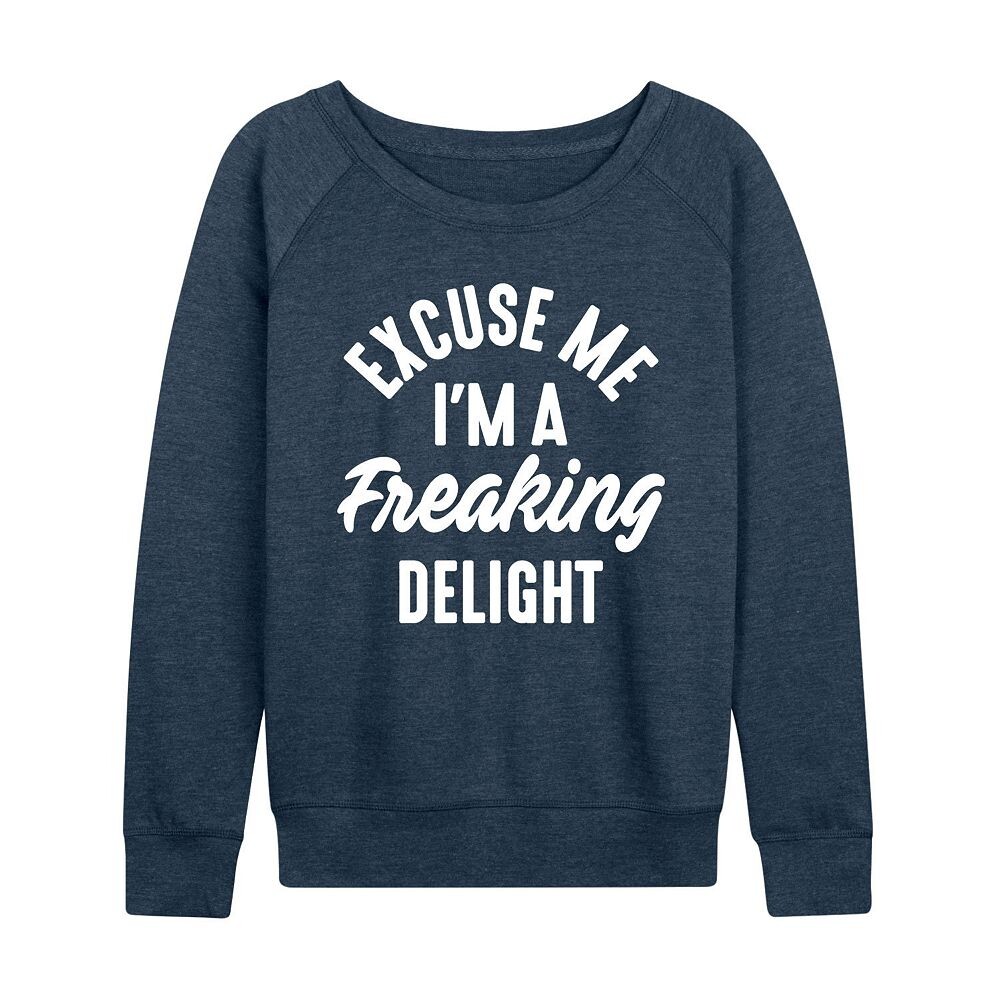 Женский легкий свитшот из френч терри A Freaking Delight Licensed Character, цвет Heather Indigo
Женский легкий свитшот из френч терри A Freaking Delight Licensed Character, цвет Heather Indigo