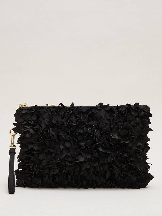Текстурированная клатч-сумка в виде лепестка Phase Eight, Black
Текстурированная клатч-сумка в виде лепестка Phase Eight, Black