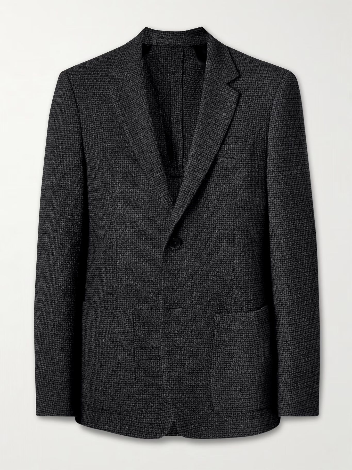 Блейзер классического кроя из смесовой шерсти букле в клетку MR P., серый
Блейзер классического кроя из смесовой шерсти букле в клетку MR P., серый