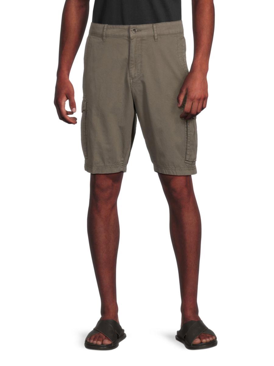 Хлопковые шорты-карго Brax, хаки
Хлопковые шорты-карго Brax, хаки