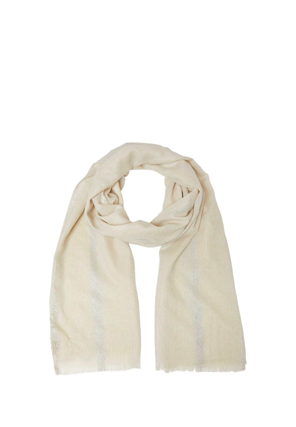 Шарф MIT GLITZER UND FRANSEN s.Oliver, бежевый
Шарф MIT GLITZER UND FRANSEN s.Oliver, бежевый