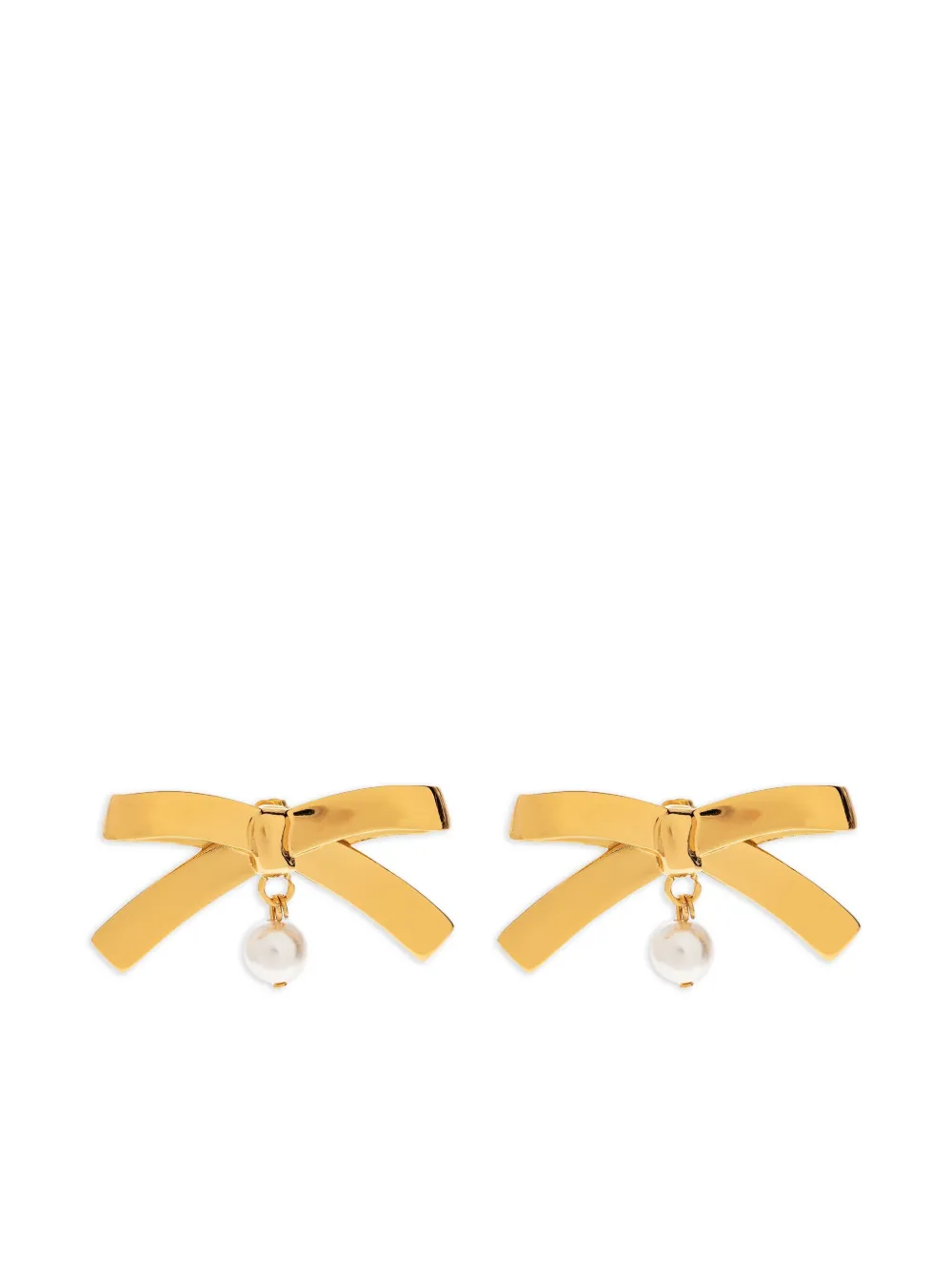 Серьги в форме бантов с жемчугом Moschino, золотистый
Серьги в форме бантов с жемчугом Moschino, золотистый