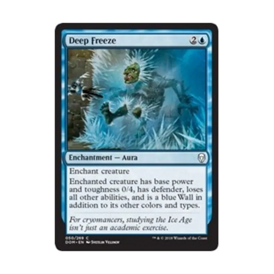 CCG Глубокая заморозка (С), MTG - Dominaria
CCG Глубокая заморозка (С), MTG - Dominaria