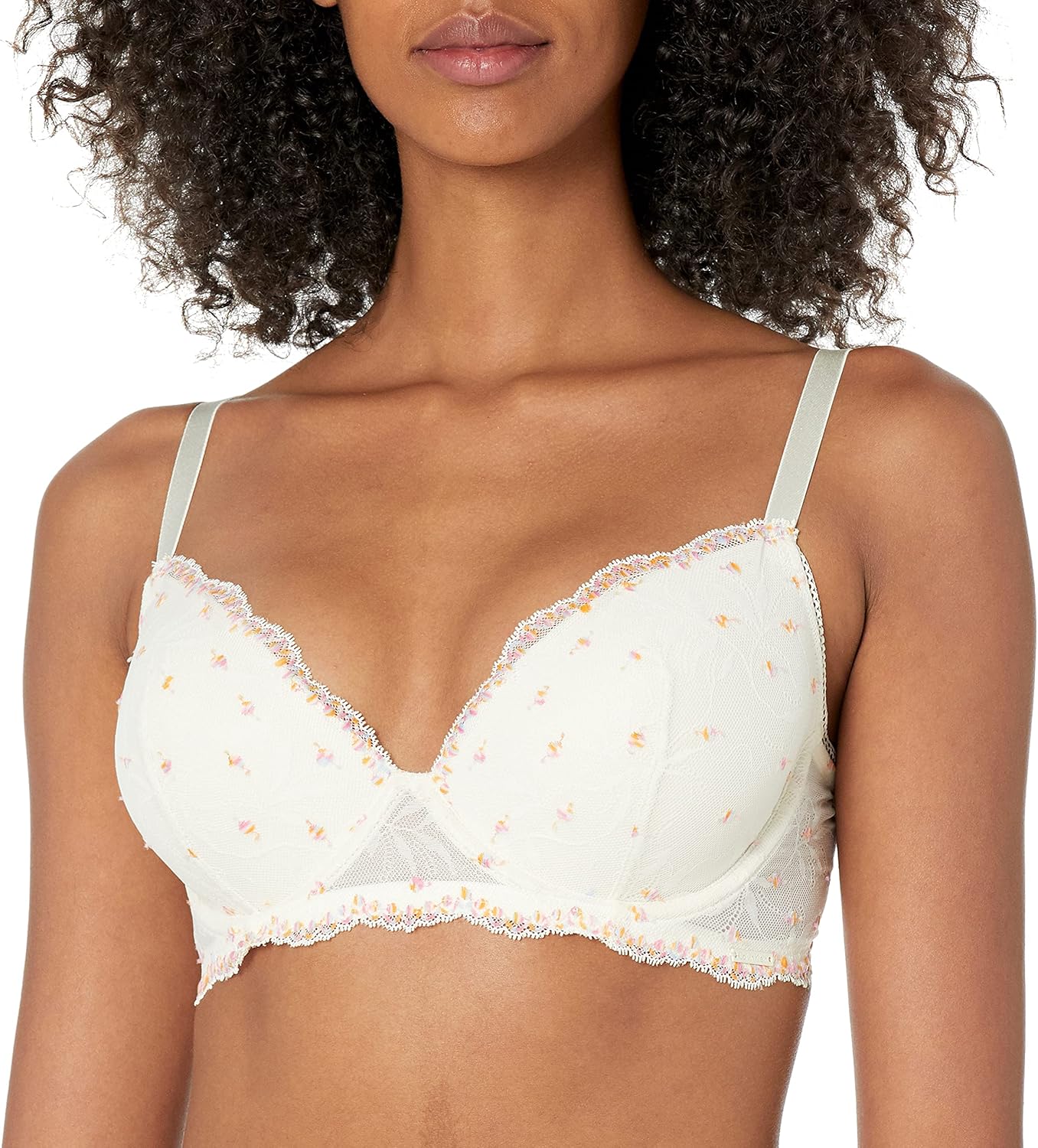 Женский бюстгальтер Calvin Klein с кружевом и помпоном Demi Lift, Ivory
Женский бюстгальтер Calvin Klein с кружевом и помпоном Demi Lift, Ivory