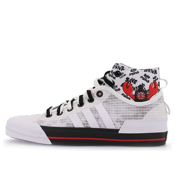 Кроссовки nizza высокие dl Adidas, белый
Кроссовки nizza высокие dl Adidas, белый