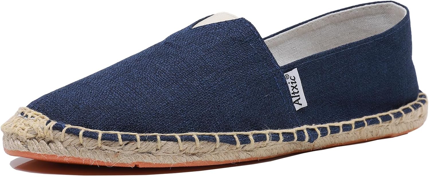 Мужские эспадрильи Altxic с закрытым носком из комфортного холста на плоской подошве, темно-синий
Мужские эспадрильи Altxic с закрытым носком из комфортного холста на плоской подошве, темно-синий