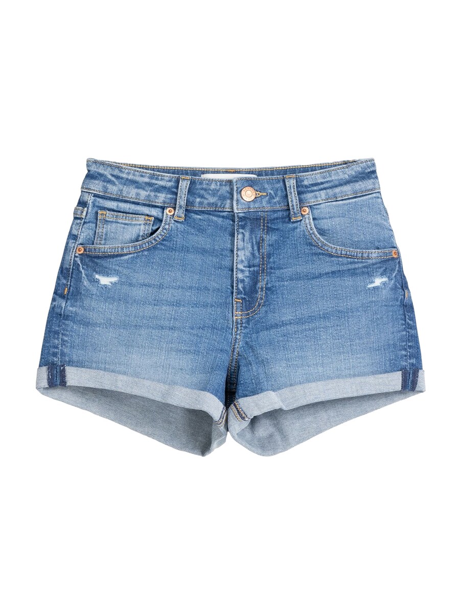 Обычные джинсы Bershka, синий деним
Обычные джинсы Bershka, синий деним