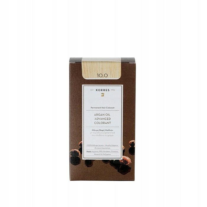 Краска для волос Korres Argan Oil 10.0
Краска для волос Korres Argan Oil 10.0