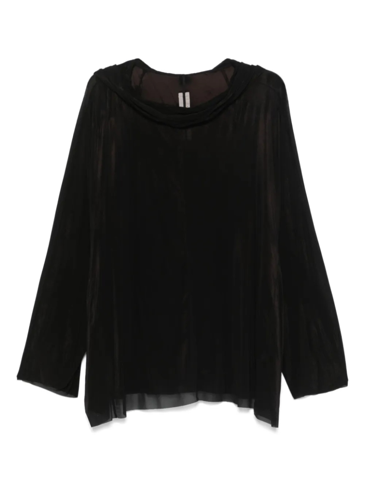 Туника с капюшоном Rick Owens, черный
Туника с капюшоном Rick Owens, черный