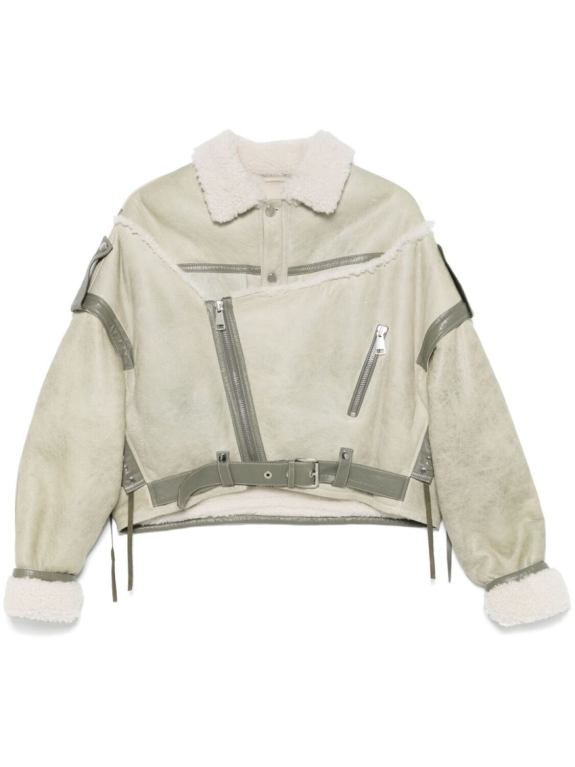 Куртка с меховым воротником Manokhi, зеленый
Куртка с меховым воротником Manokhi, зеленый