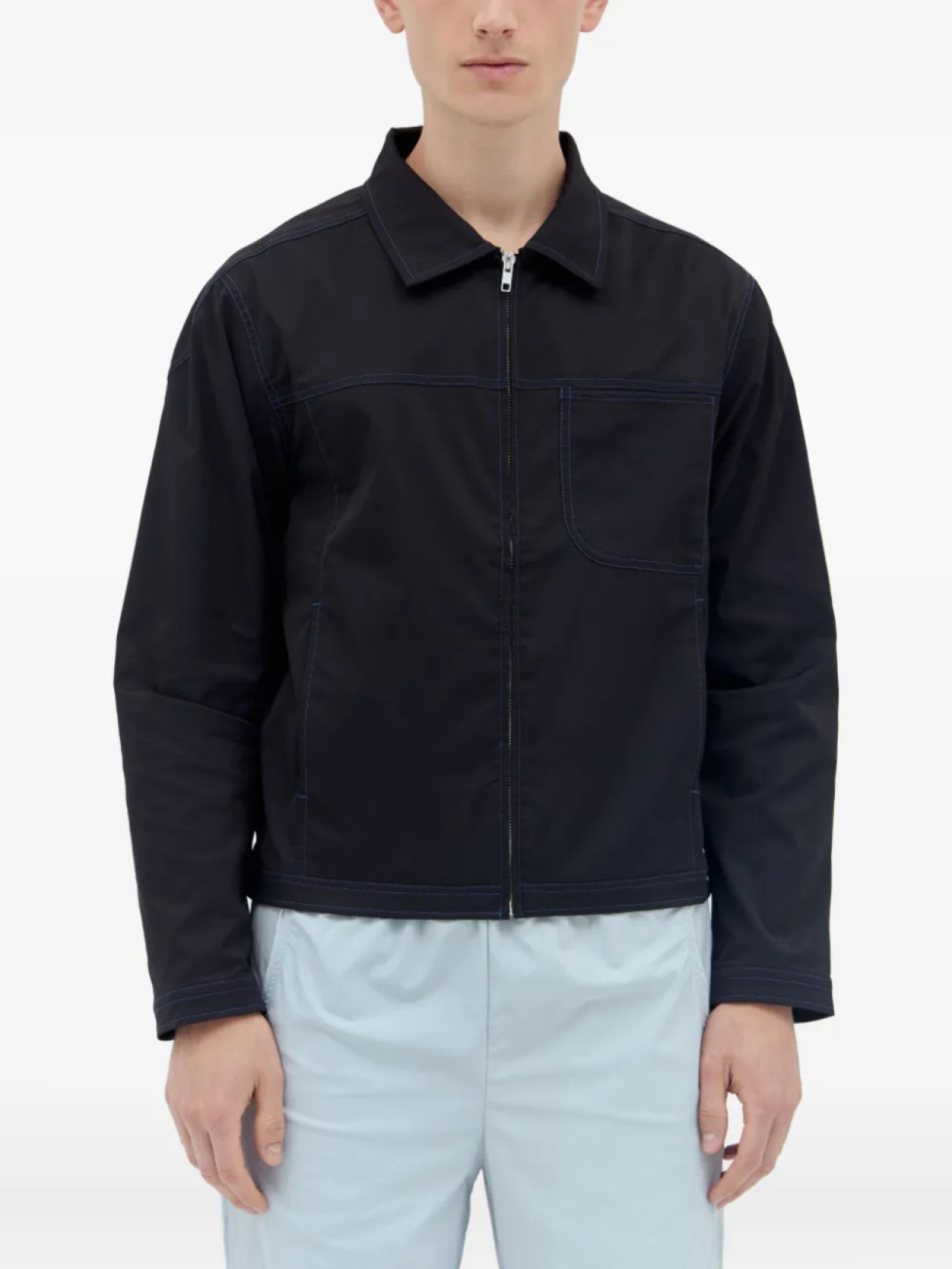 Куртка с контрастной строчкой AFFXWRKS, черный
Куртка с контрастной строчкой AFFXWRKS, черный