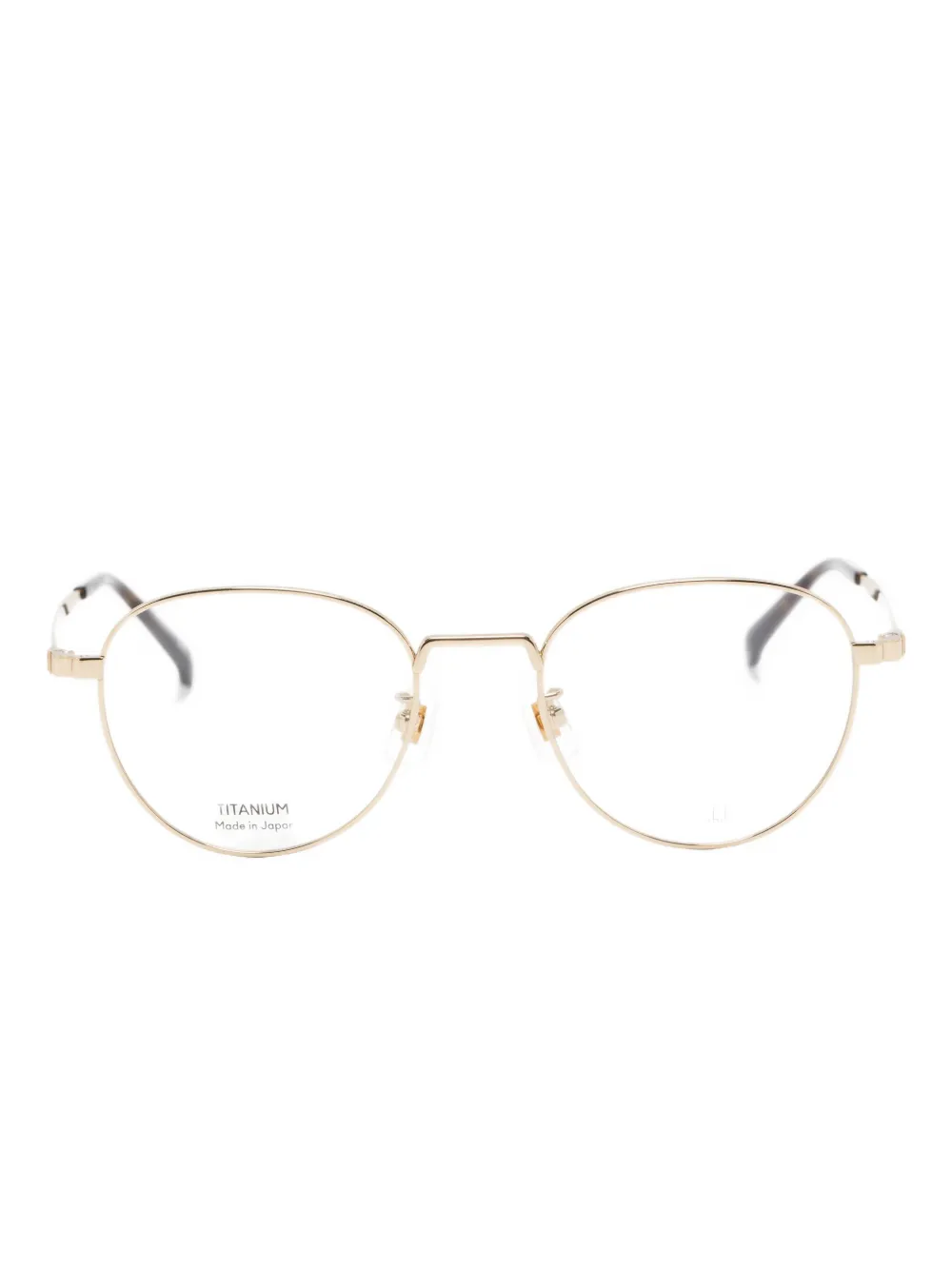 Очки в овальной оправе Dunhill, золотистый
Очки в овальной оправе Dunhill, золотистый