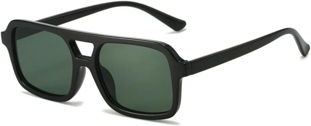 Популярные модные солнцезащитные очки с двойной перемычкой, квадратной формы, женские, с прозрачными линзами Ocean Gradient, мужские, с защитой от УФ-излучения UV400 UATXTAU, Black Green
Популярные модные солнцезащитные очки с двойной перемычкой, квадратной формы, женские, с прозрачными линзами Ocean Gradient, мужские, с защитой от УФ-излучения UV400 UATXTAU, Black Green