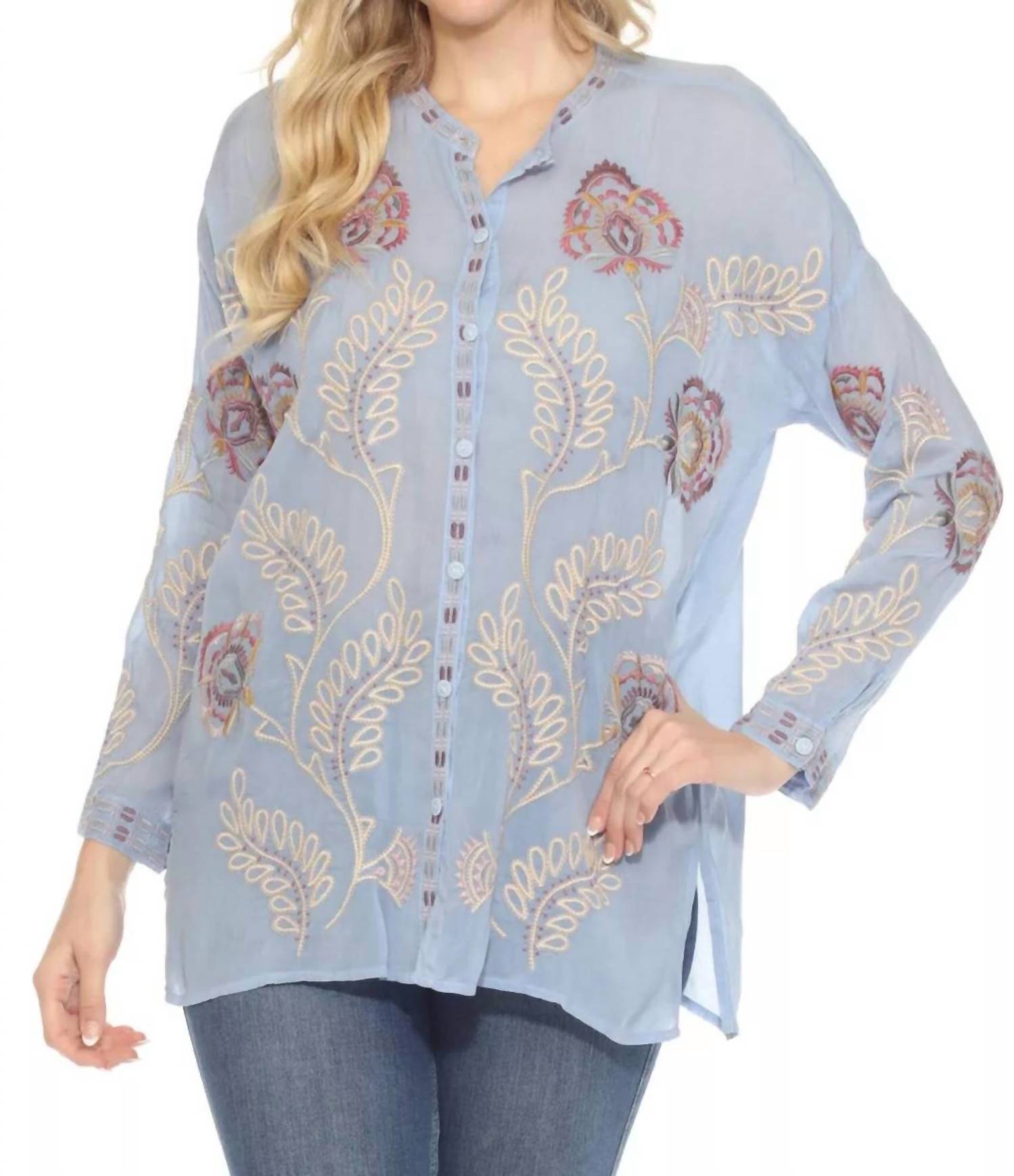 Узкий топ-туника Одри в цвете Endless Sky Johnny Was, Endless Sky
Узкий топ-туника Одри в цвете Endless Sky Johnny Was, Endless Sky