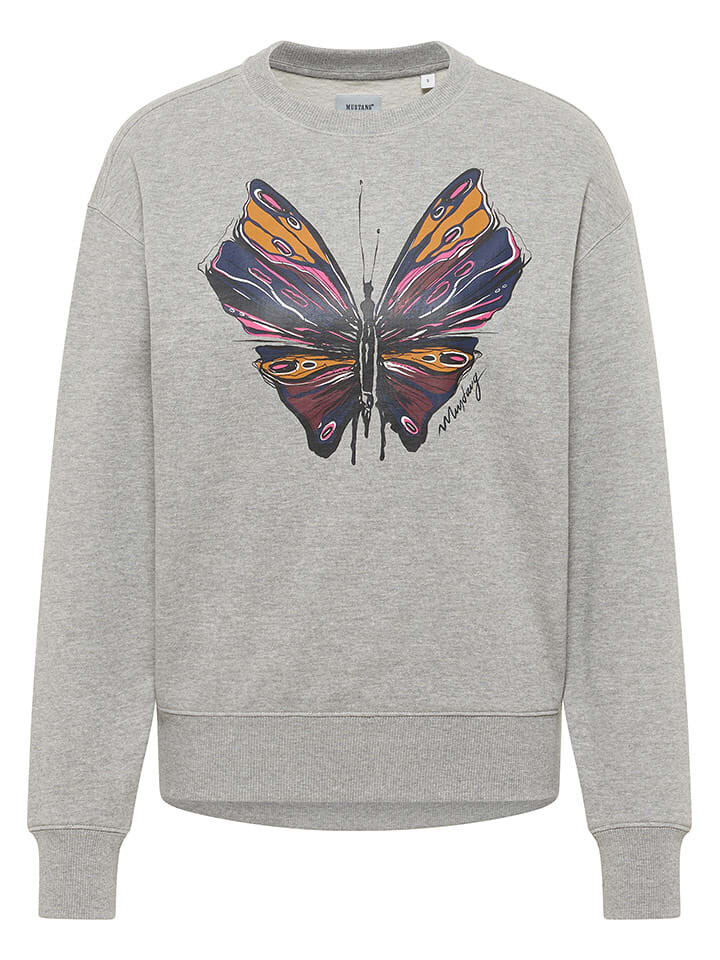 Толстовка Mustang Sweatshirt, серый 
Толстовка Mustang Sweatshirt, серый