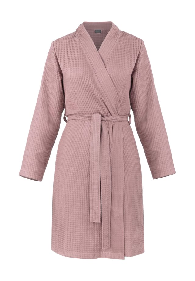 Халат пике из вафельной ткани «Manisa» Normani, розовый 
Халат пике из вафельной ткани «Manisa» Normani, розовый