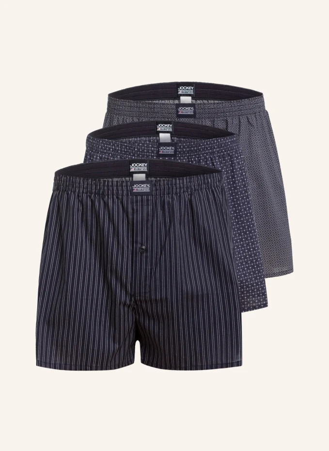 Комплект из 3 тканых боксеров Jockey, белый
Комплект из 3 тканых боксеров Jockey, белый