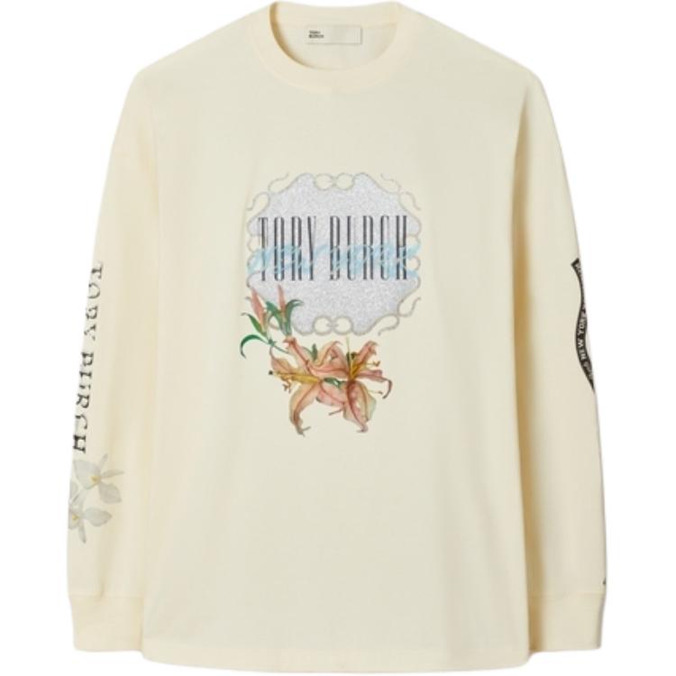 Женская футболка с вшитыми рукавами Tory Burch, айвори 964
Женская футболка с вшитыми рукавами Tory Burch, айвори 964