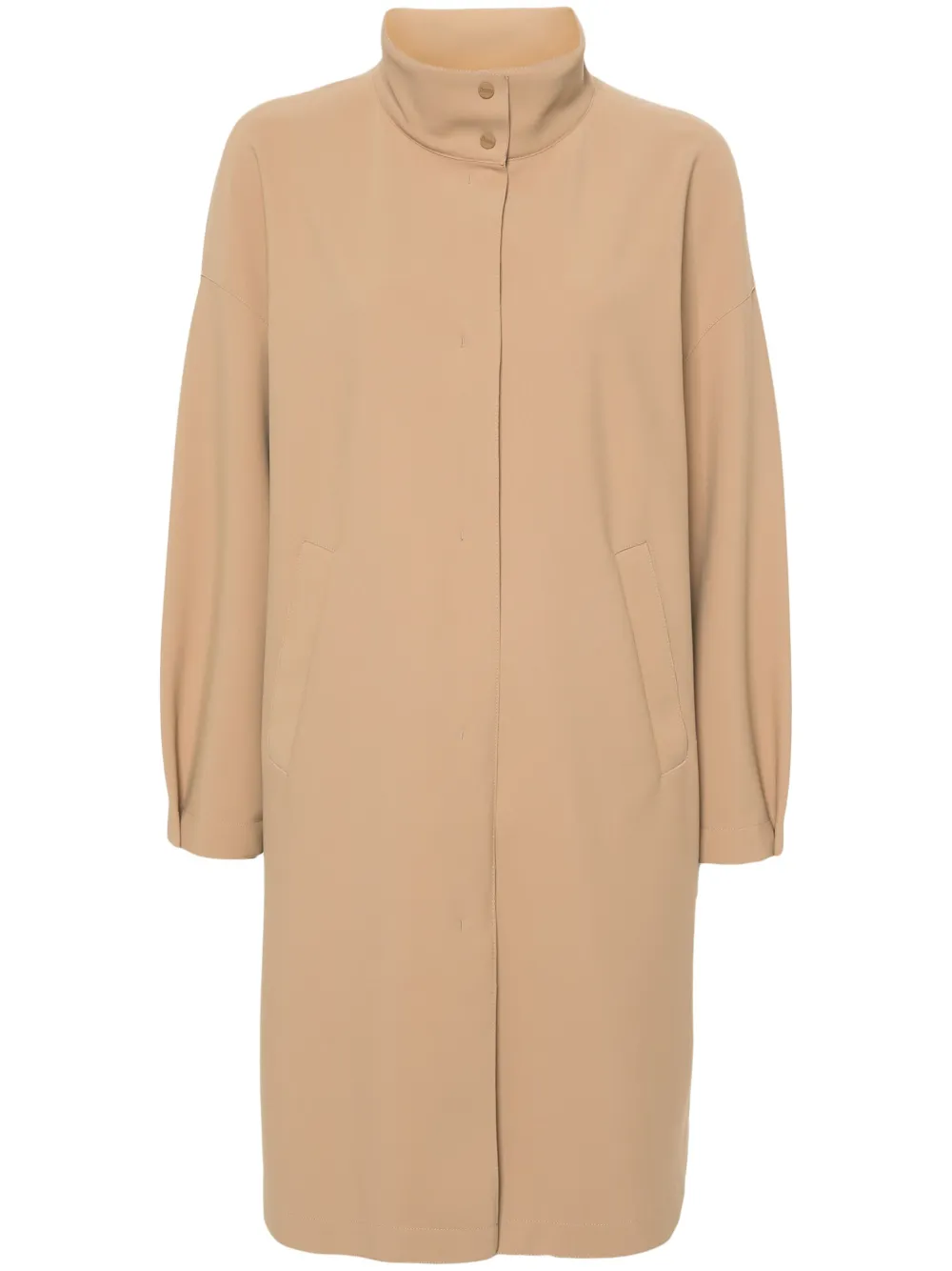 Однобортное пальто миди Herno, нейтральный
Однобортное пальто миди Herno, нейтральный