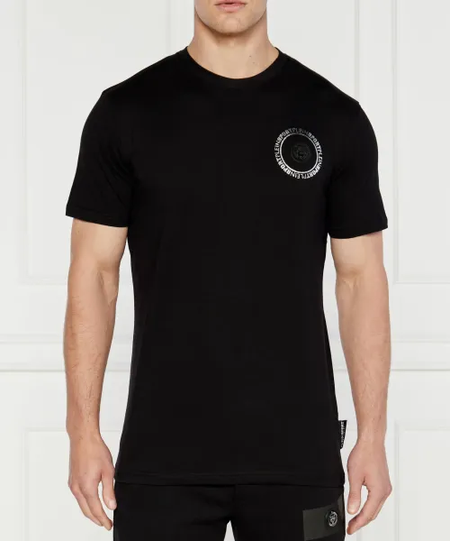 Футболка «Карбоновый тигр» Regular fit Plein Sport, черный 
Футболка «Карбоновый тигр» Regular fit Plein Sport, черный